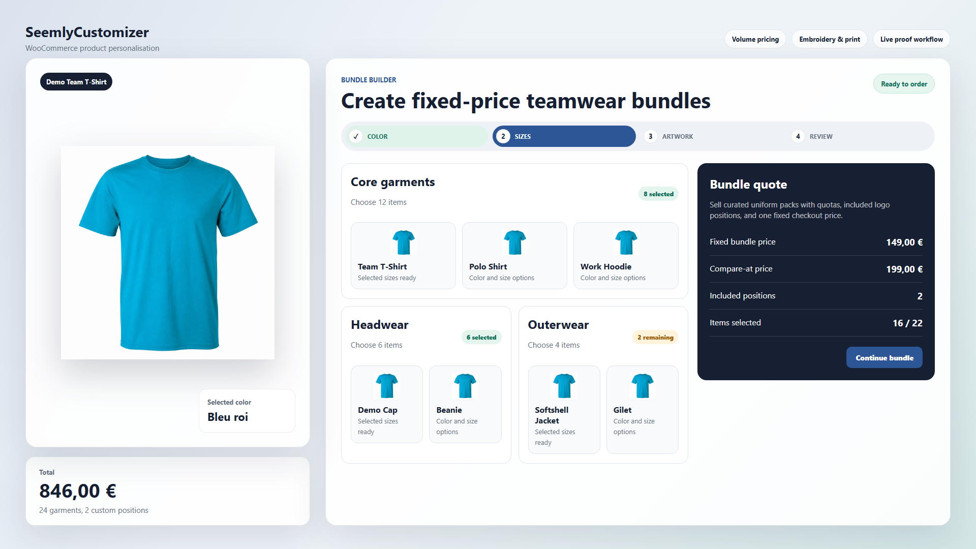 Bundle builder